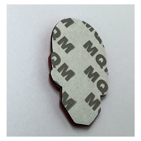 Thin Red Line FD American Flag Skull 3D Sticker Emblem. - Picture 6 of 6